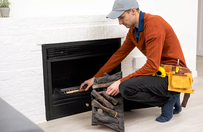 Wood Fireplace Repair in Woodcrest, CA